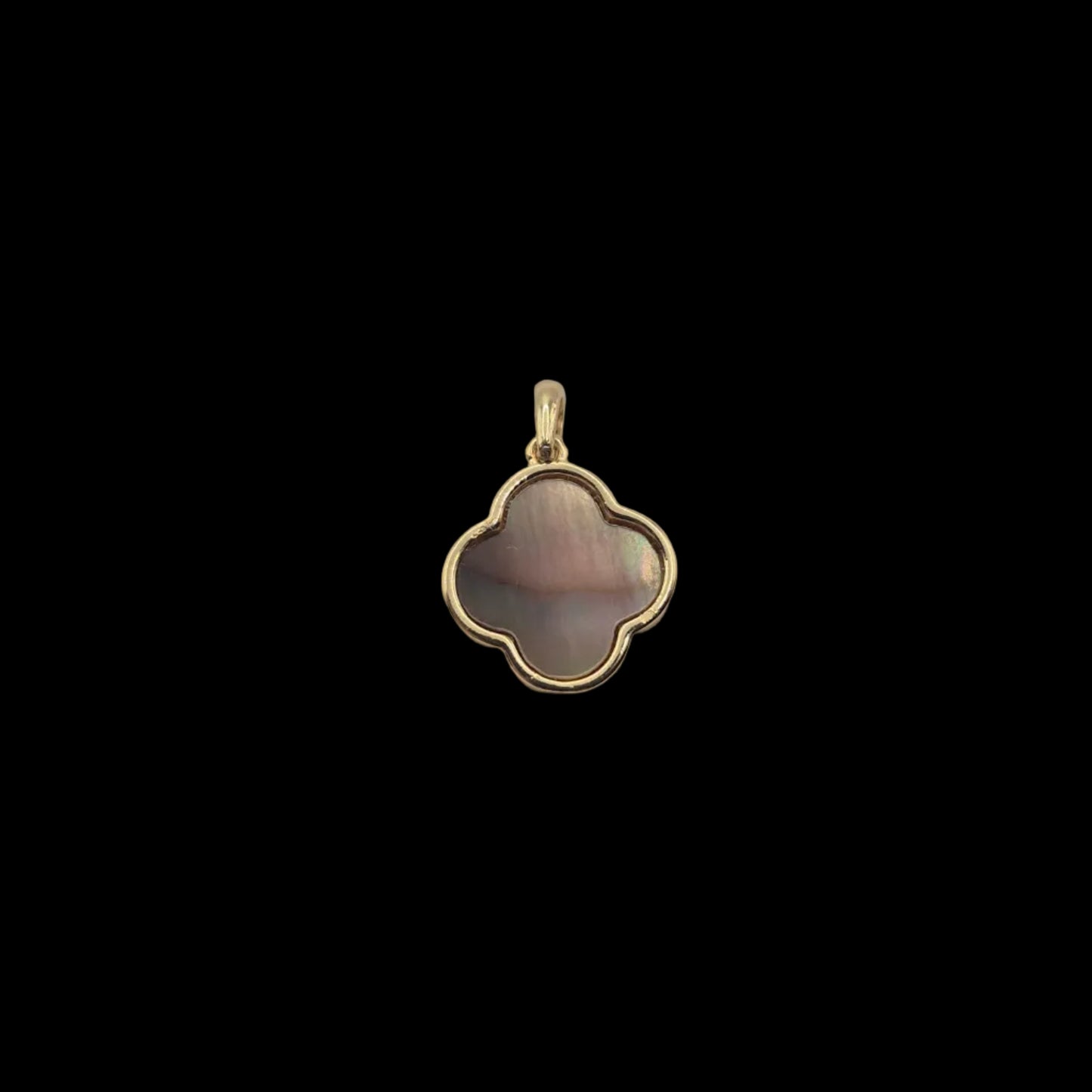 Mirror Clover Charm