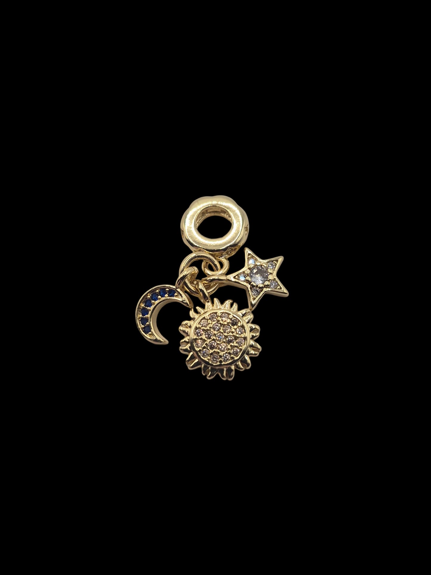 Sun Moon and Stars Charm Collection