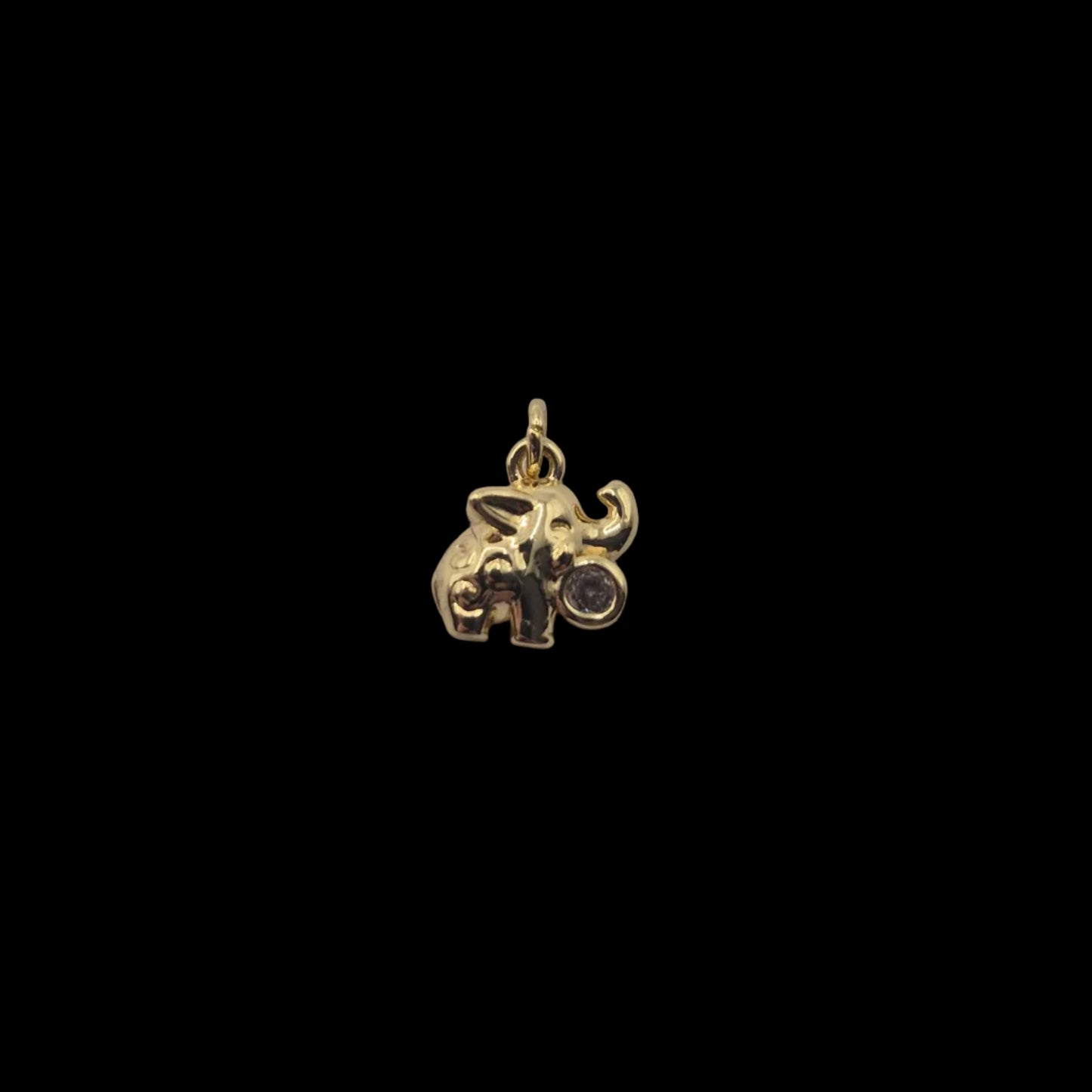 Playful Elephant Charm
