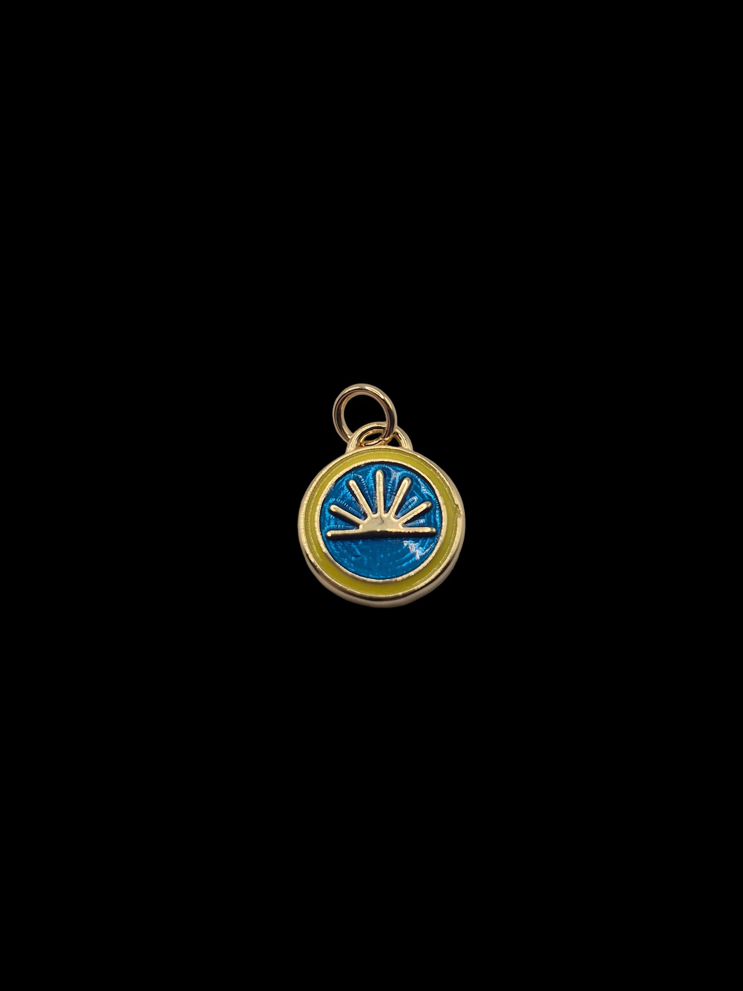 Blue Sunrise Charm
