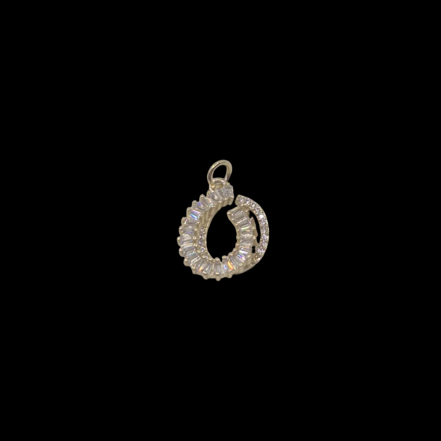 Double Horseshoe Charm
