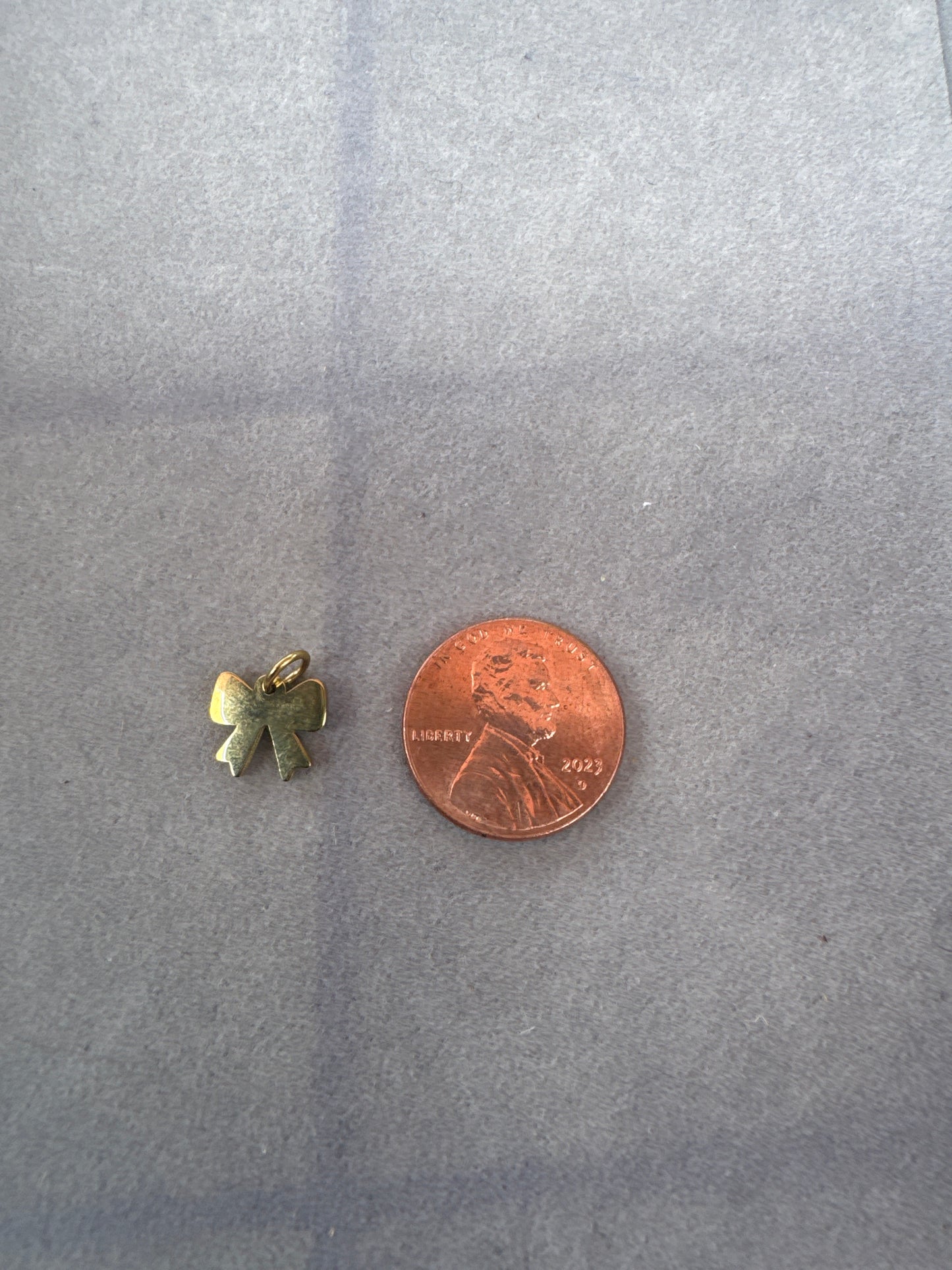 Engraveable Bow Charm