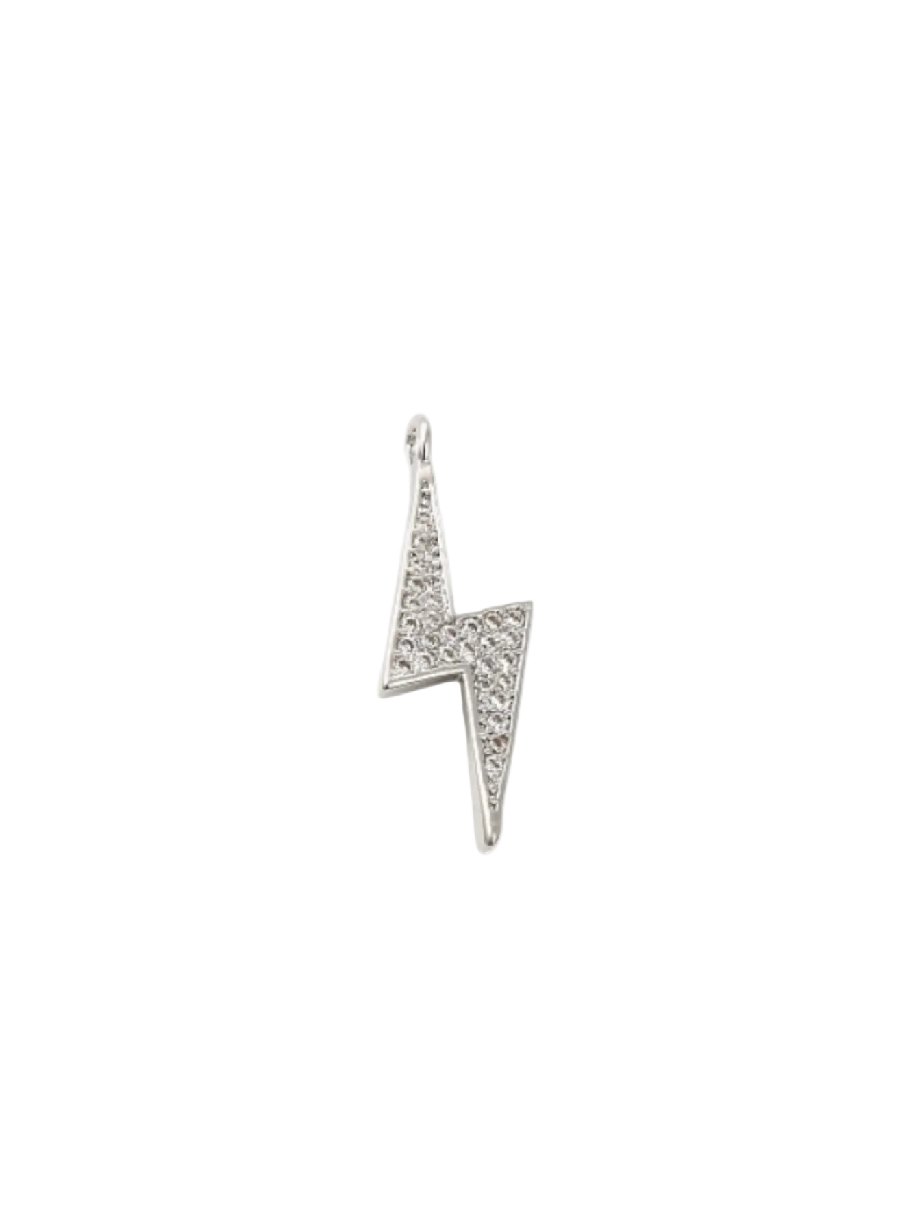 Silver Lightning Bolt