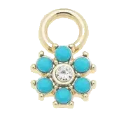 Turquoise Blossom