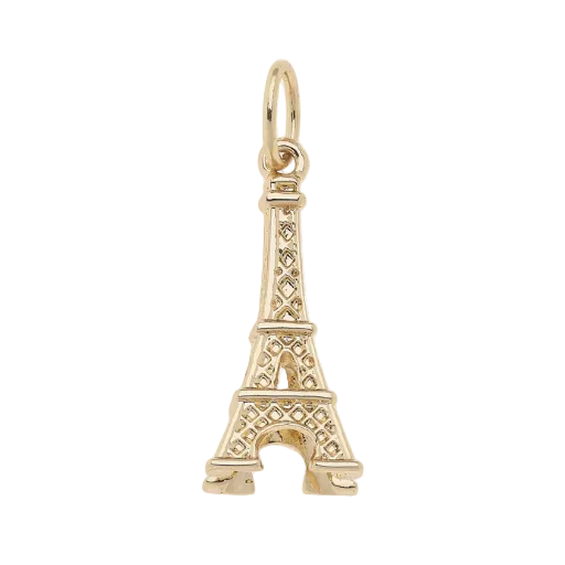 Gold Eiffel Tower Charm
