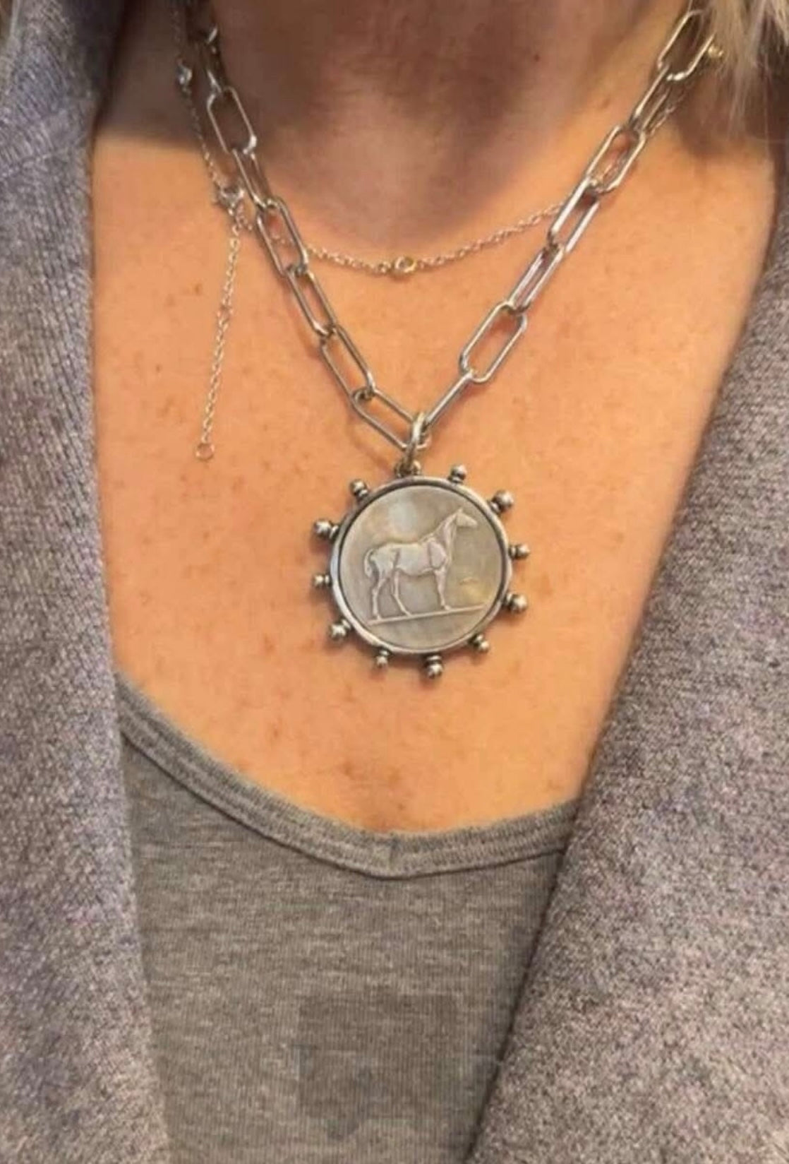 Coin Pendant Charm