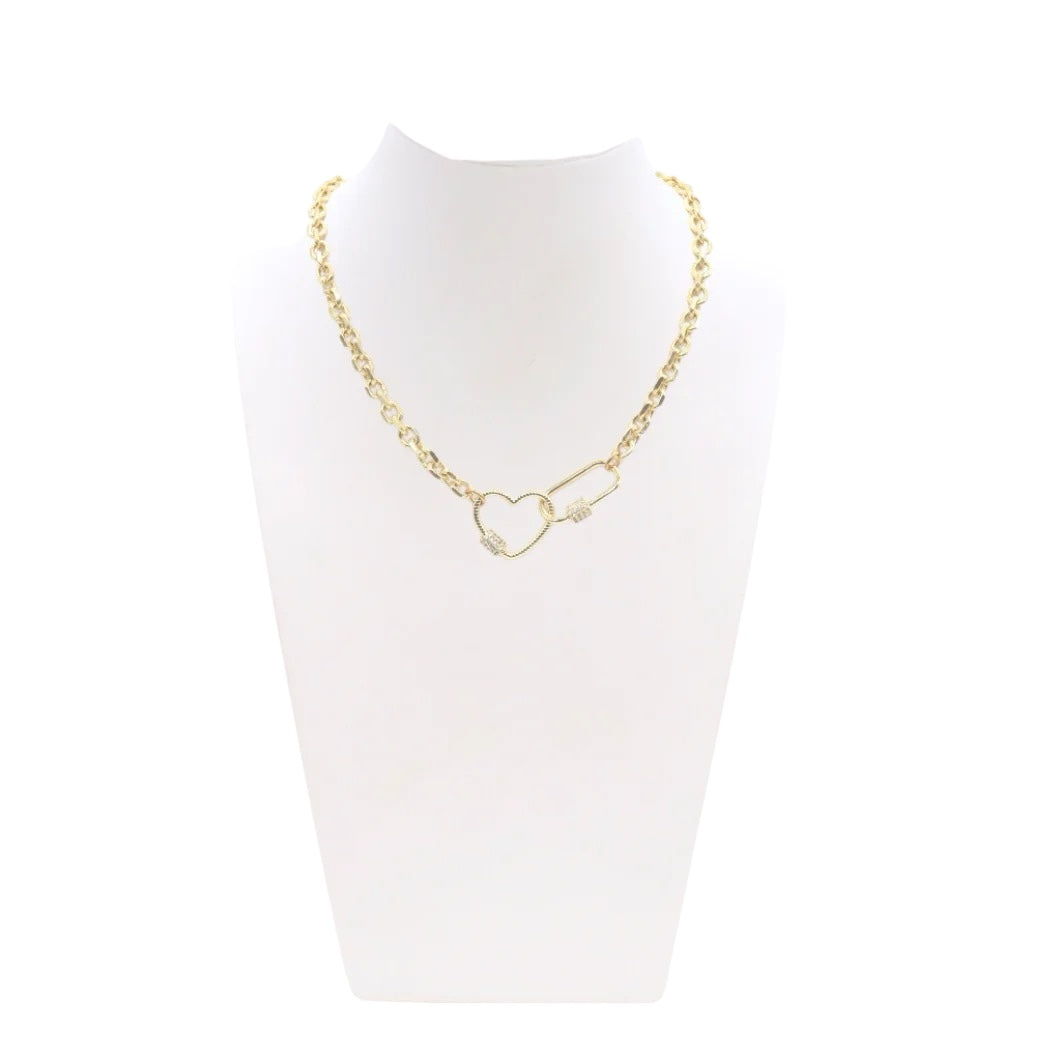Gold Paris Necklace