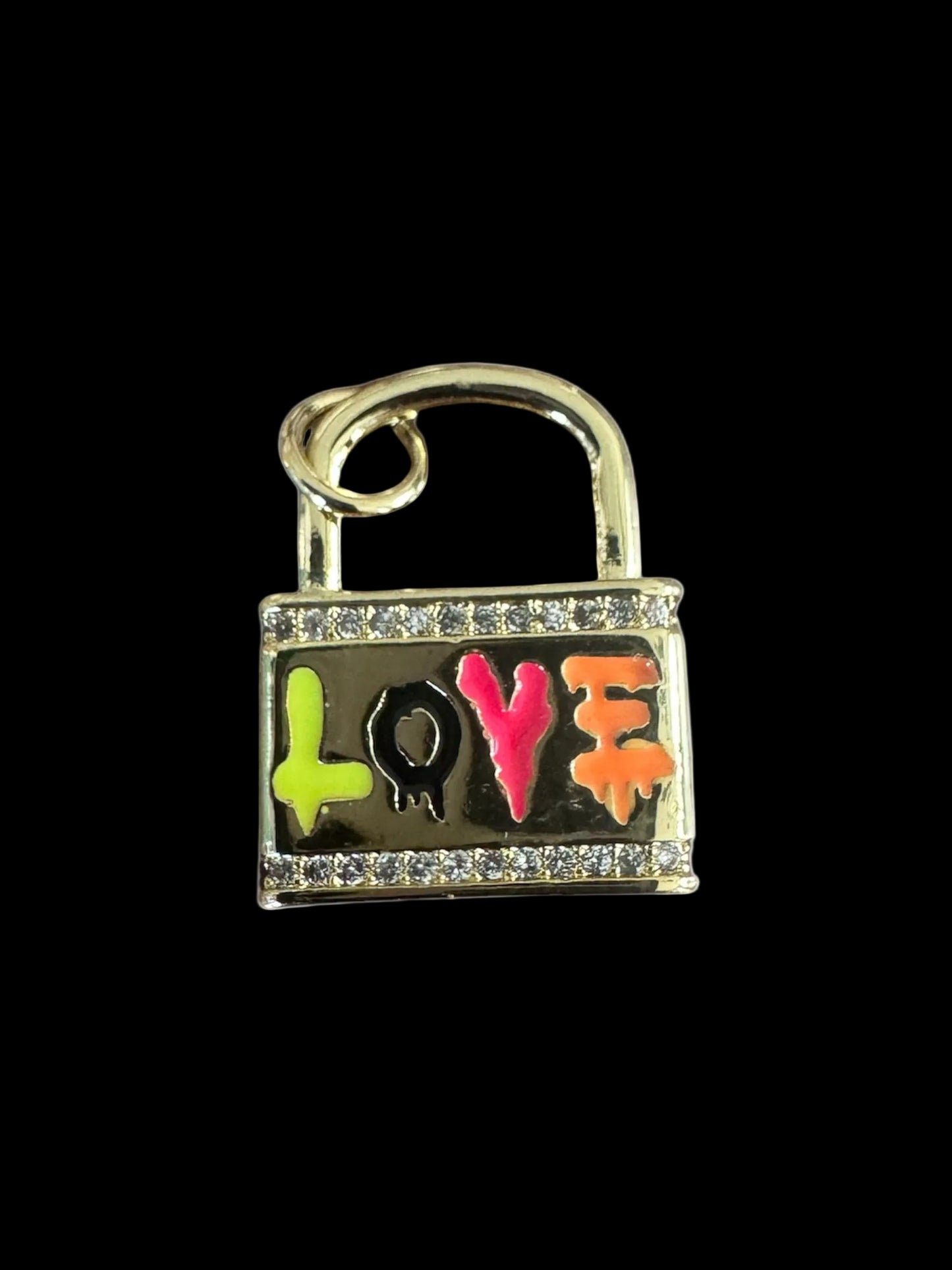 Colorful Love Lock