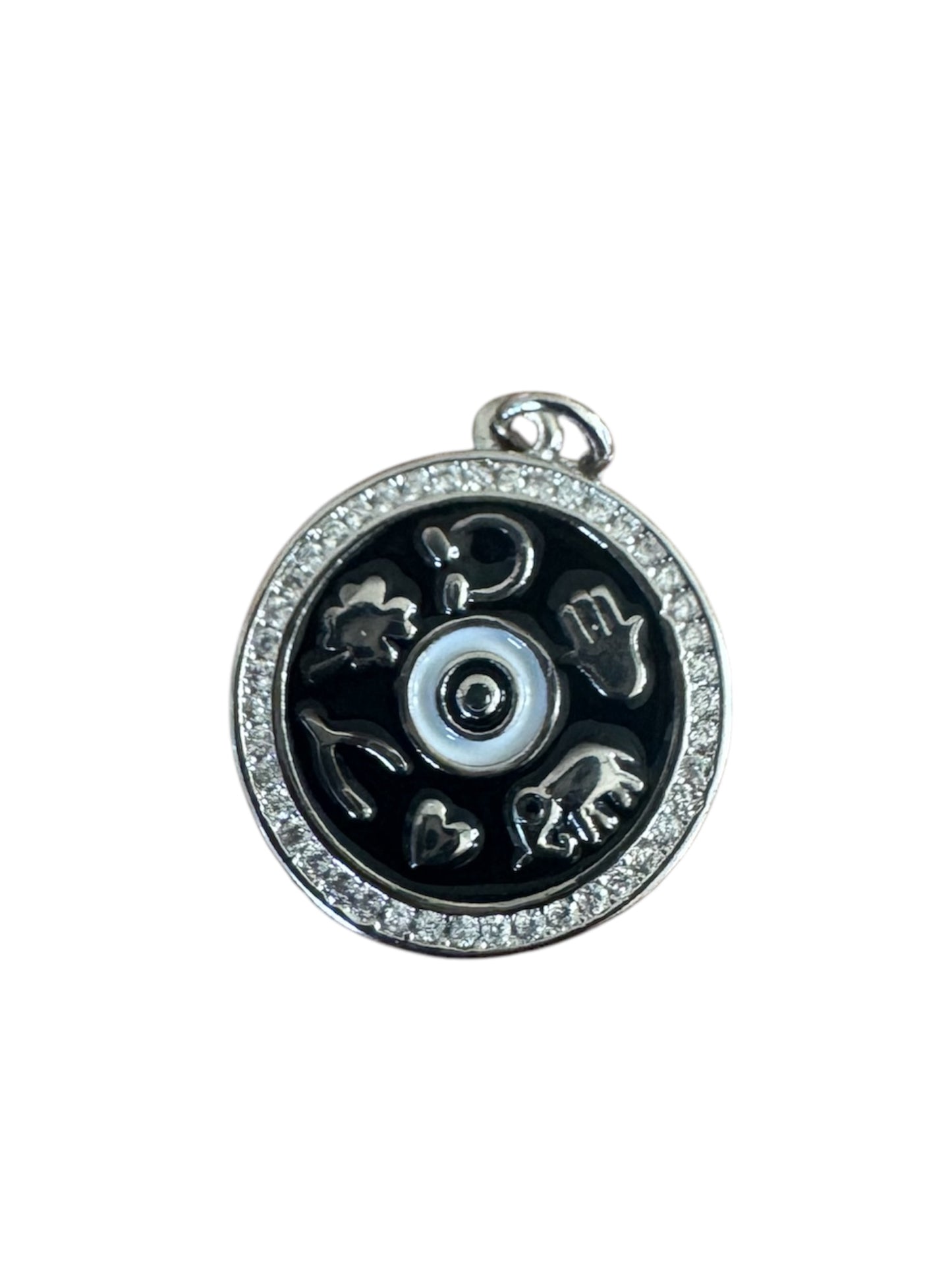 Black and Silver Good Luck Talisman