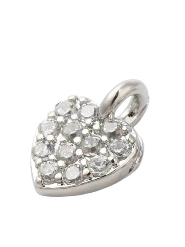 Silver Shining Heart