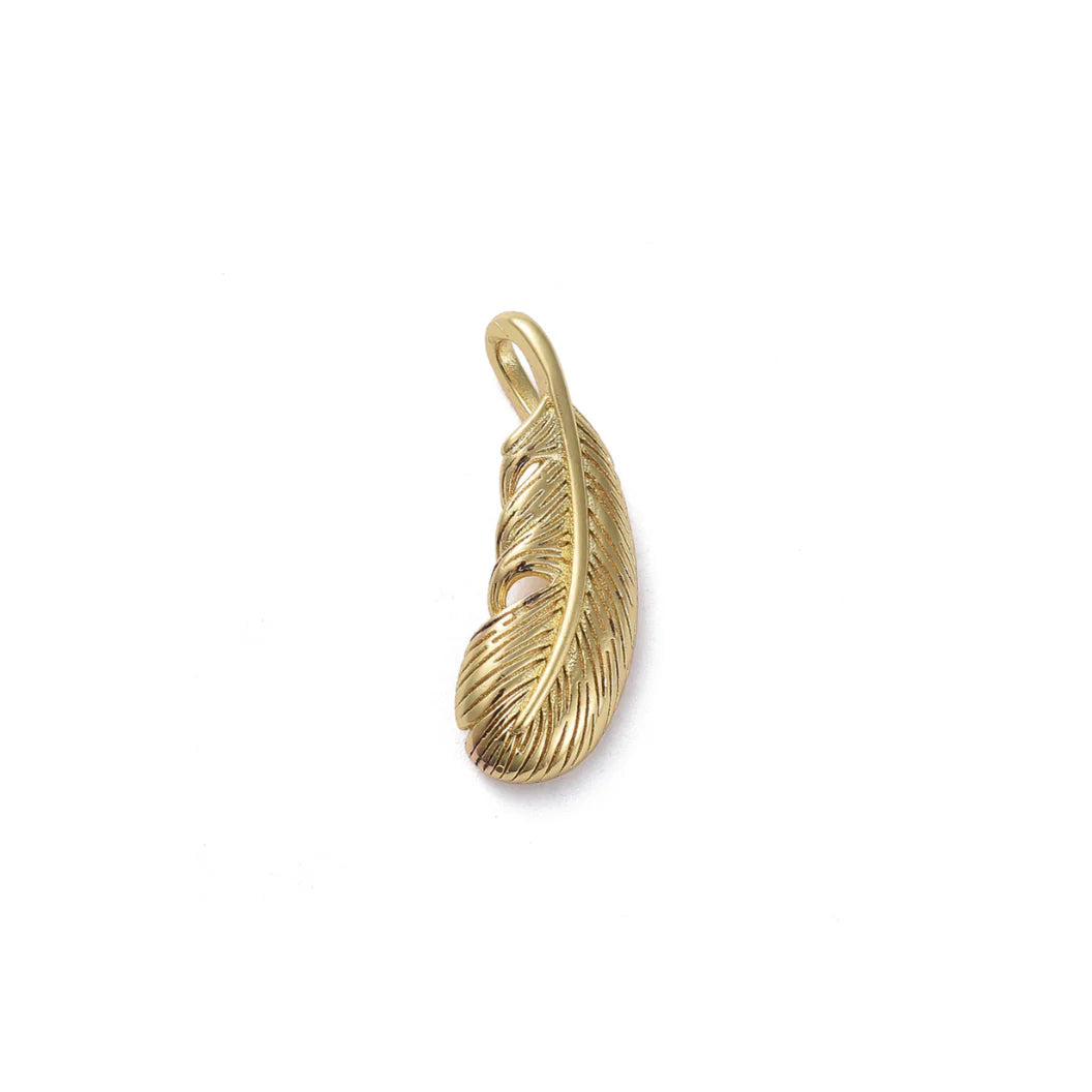 Gold Birds of a Feather Charm