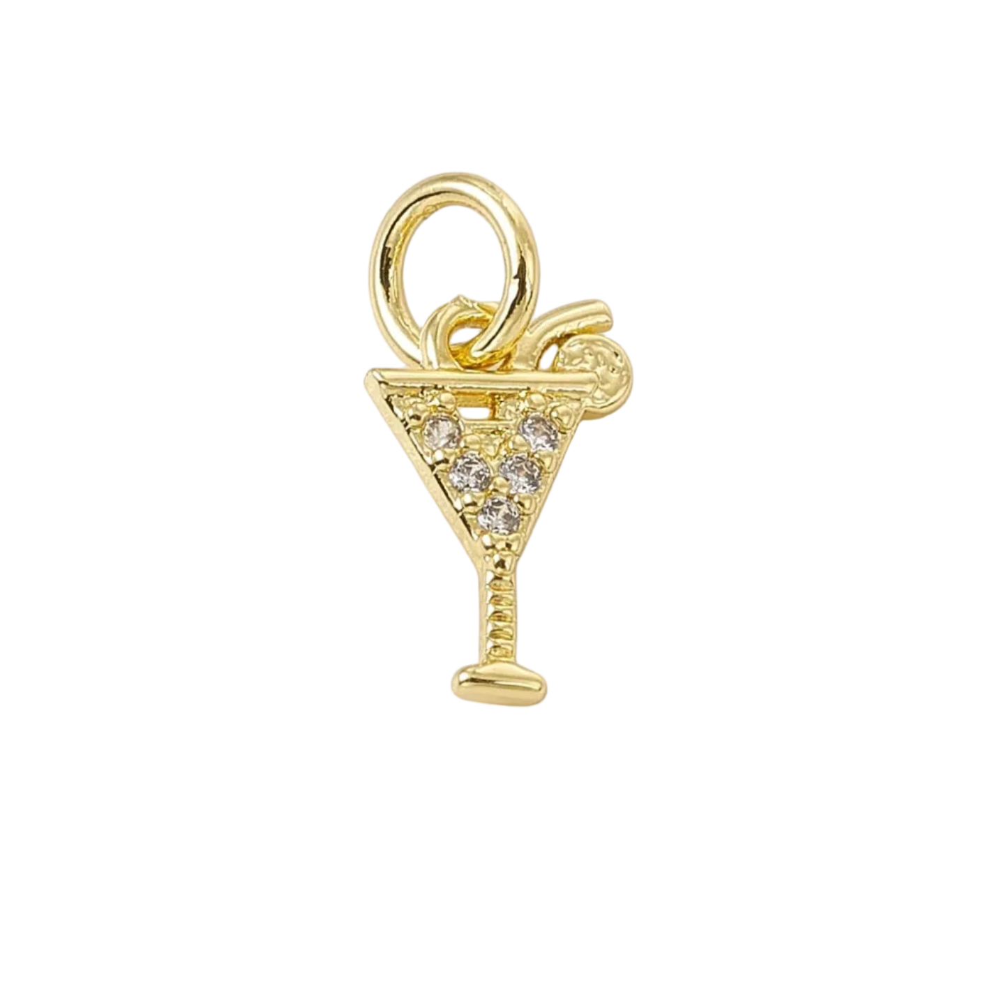 Gold On the Rocks Charm