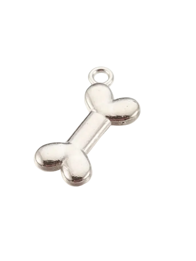 Silver Dog Bone