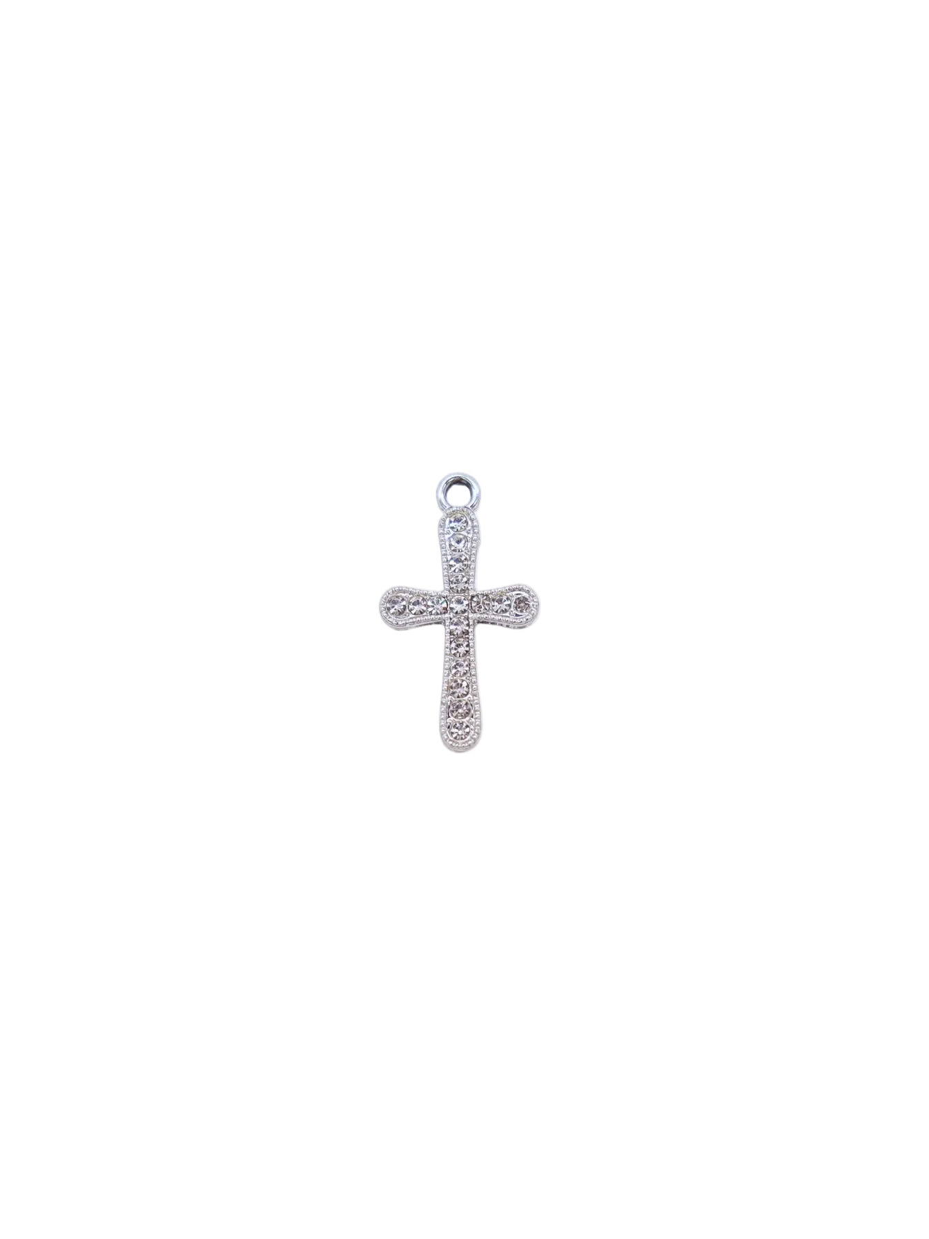 Silver Timeless Faith Charm