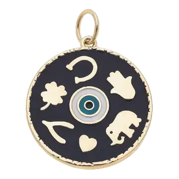 Black and Gold Good Luck Talisman