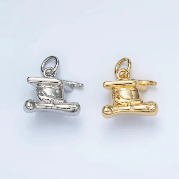 Graduation Cap Charm