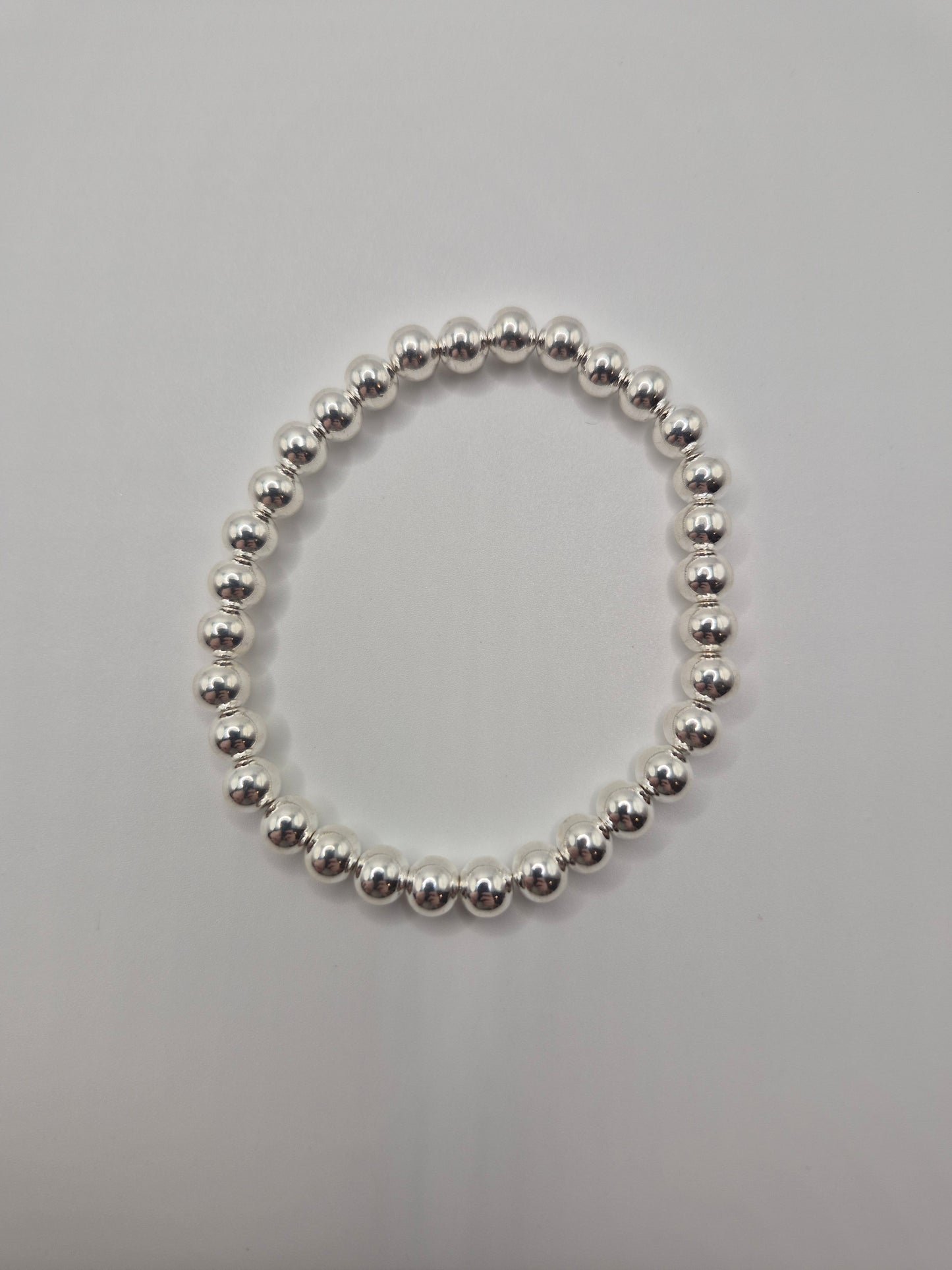 Medium Gold and Silver Beaded Bracelets