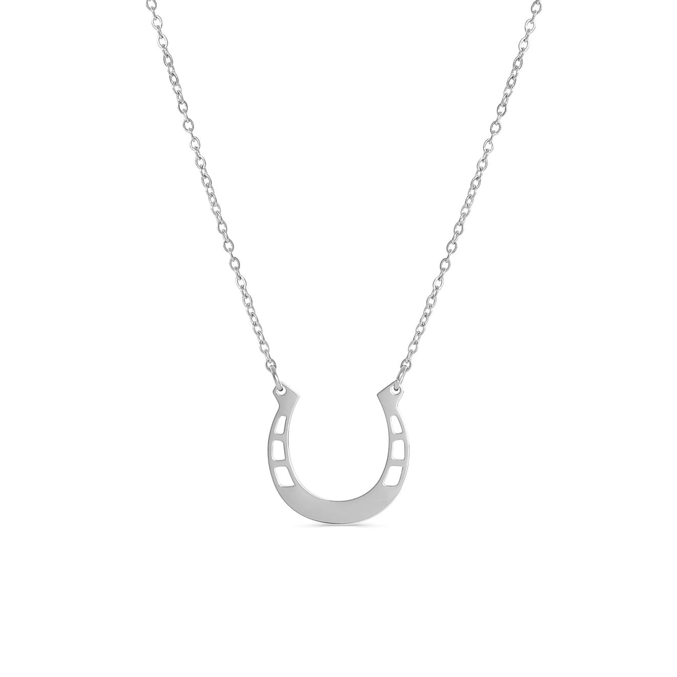 Engravable Horseshoe Necklace