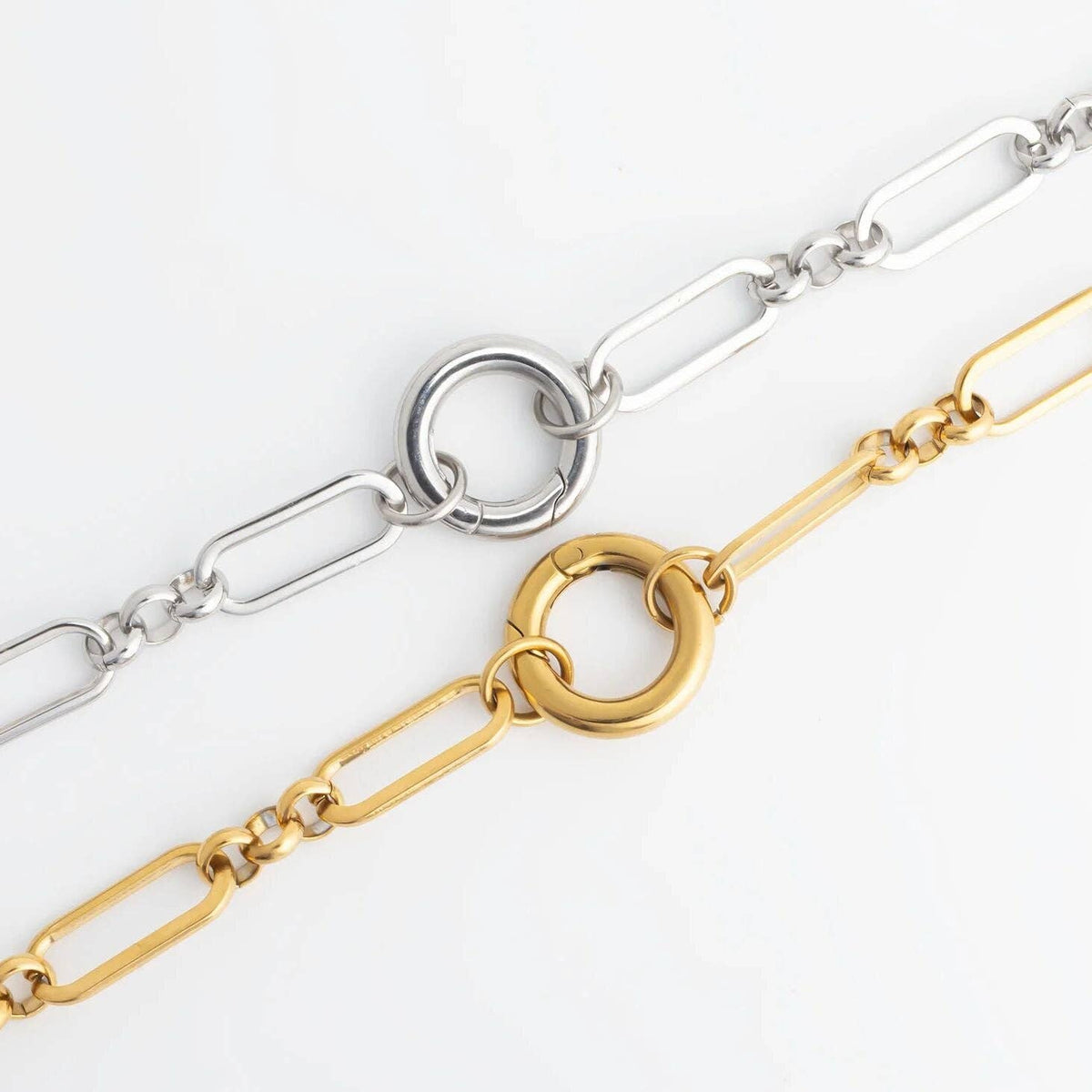 Round Carabiner Necklace