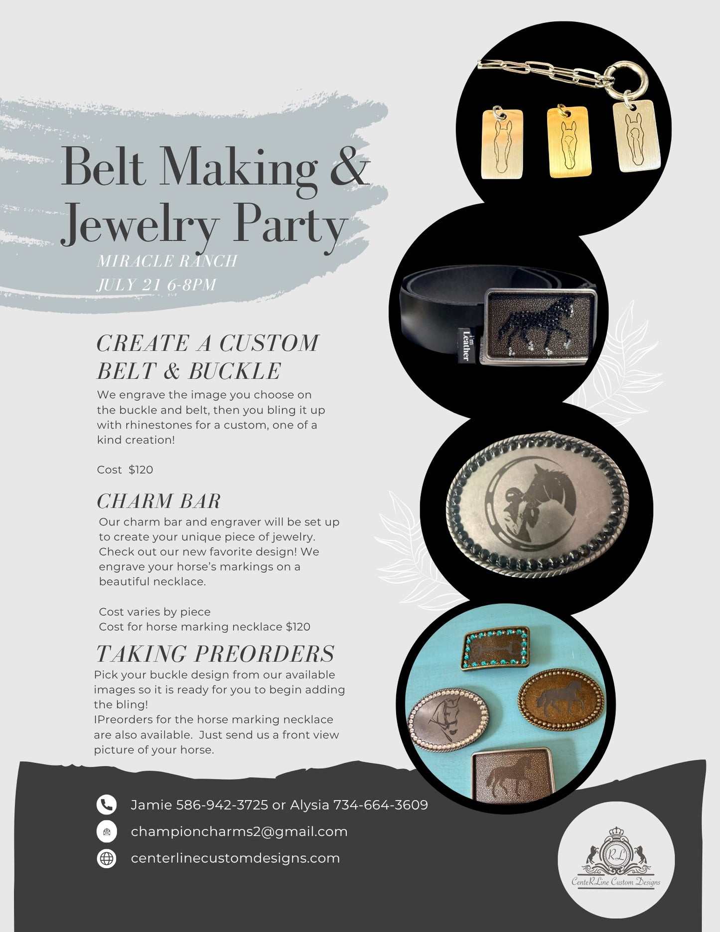Karen's Belt Buckle Party