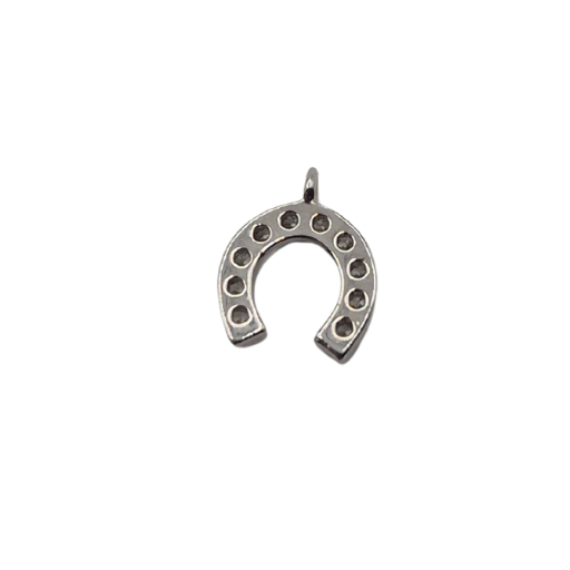 Small Simple Horseshoe Charm