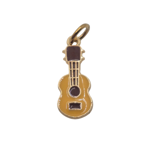 Gold Guitar Charm