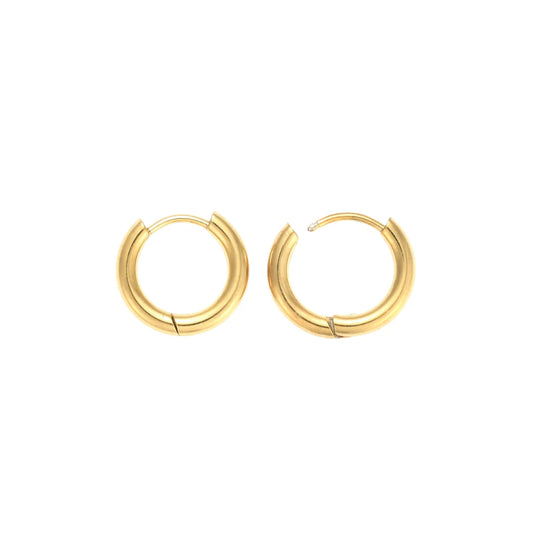 Gold Huggie Earrings