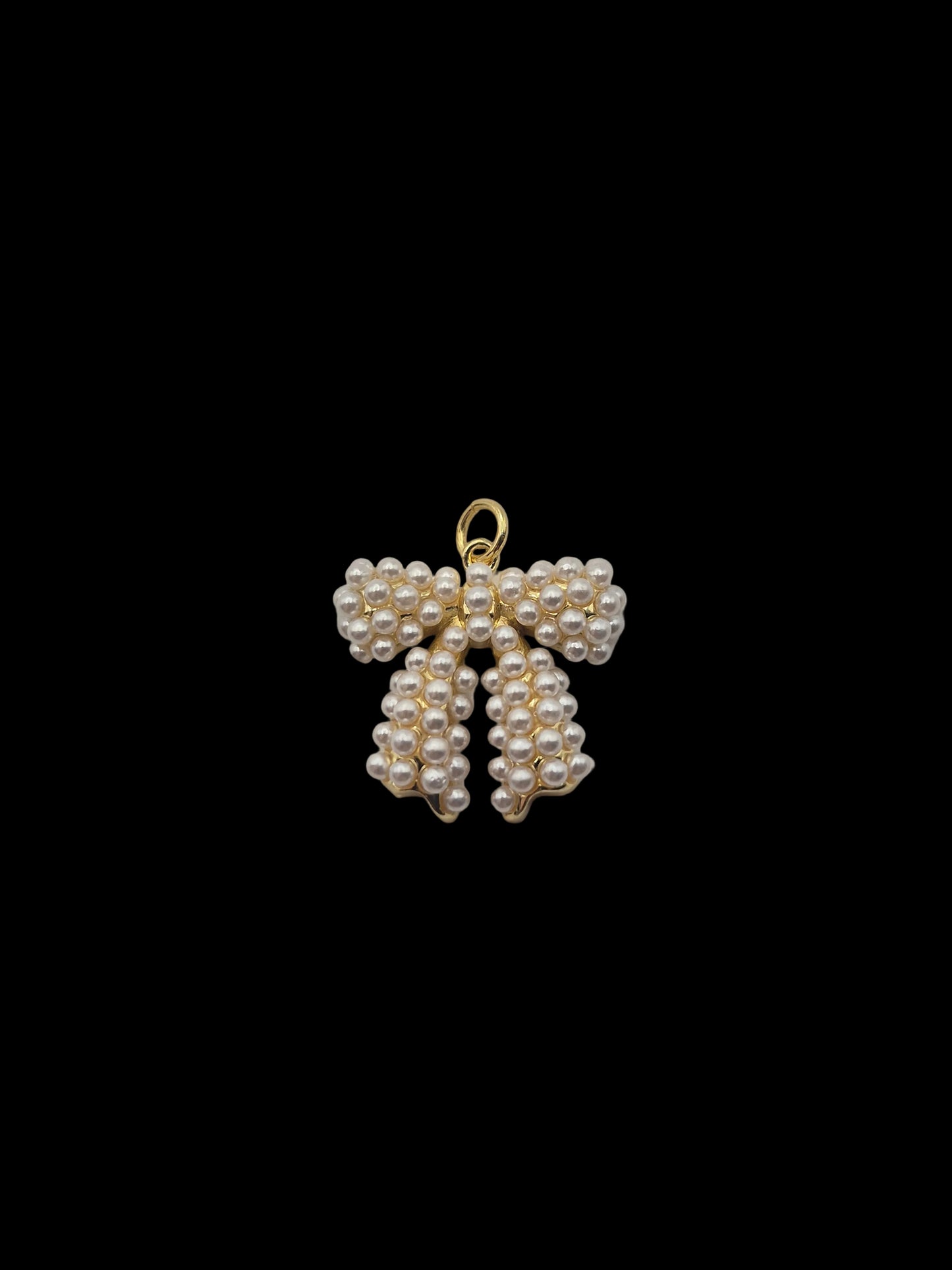 Pearl Bow Charm