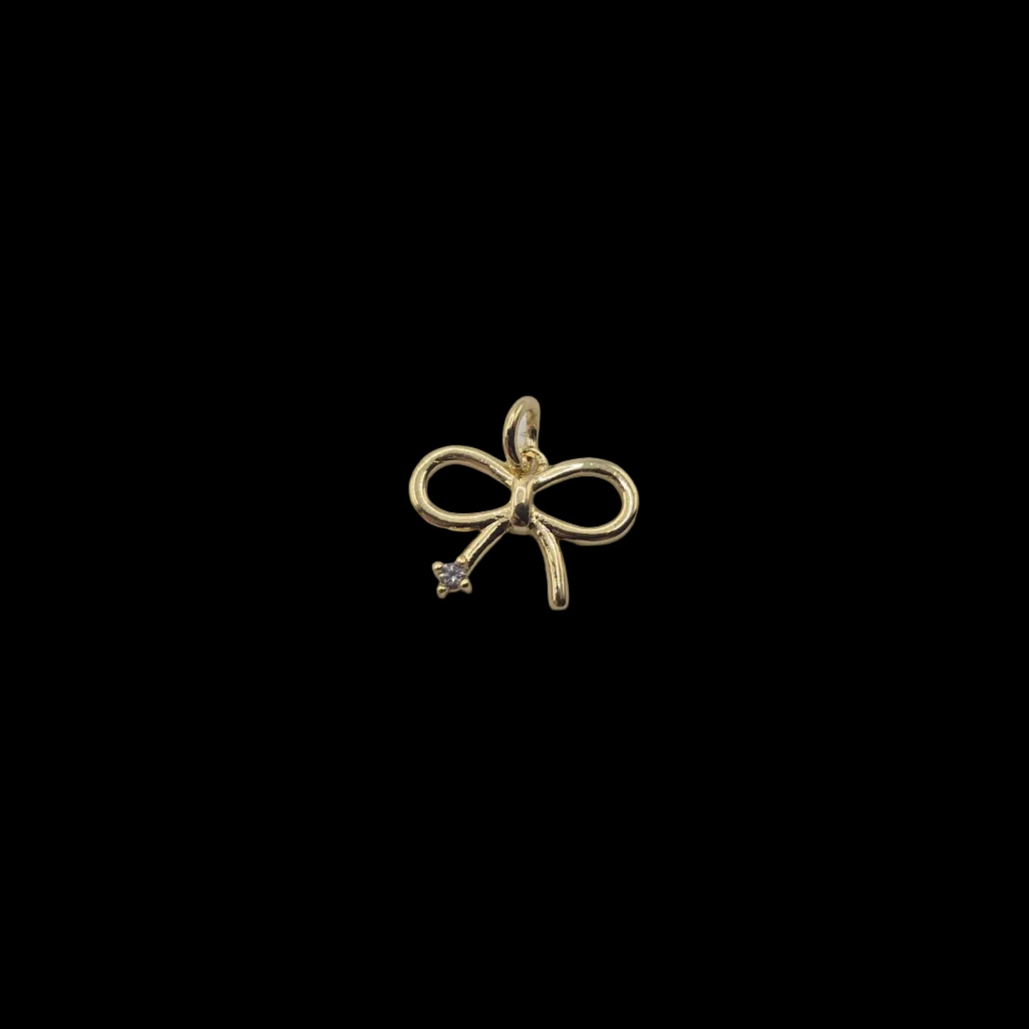 Dainty Bow Charm