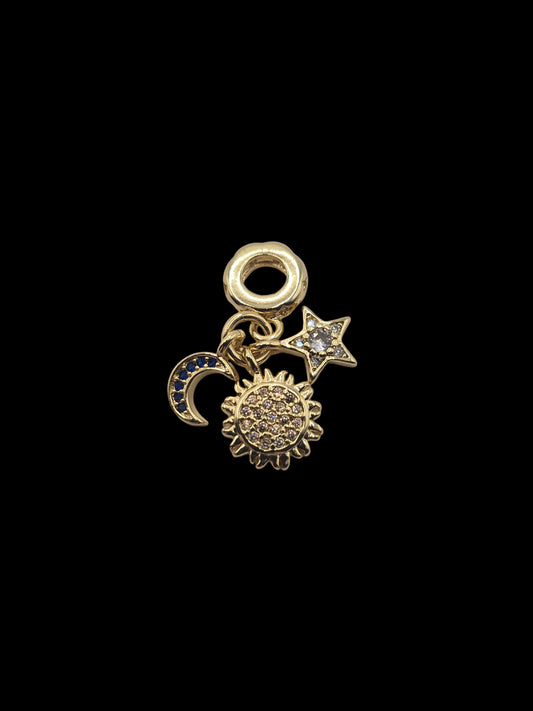 Sun Moon and Stars Charm Collection