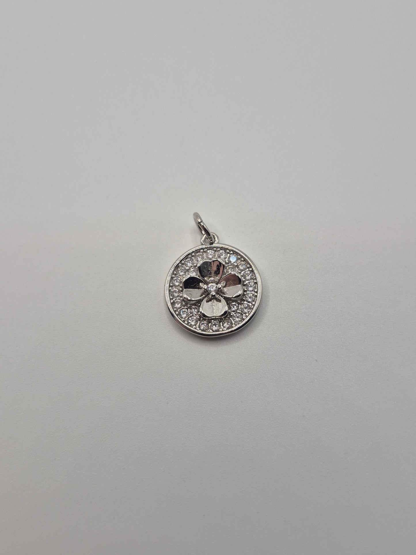 Round Clover Charm
