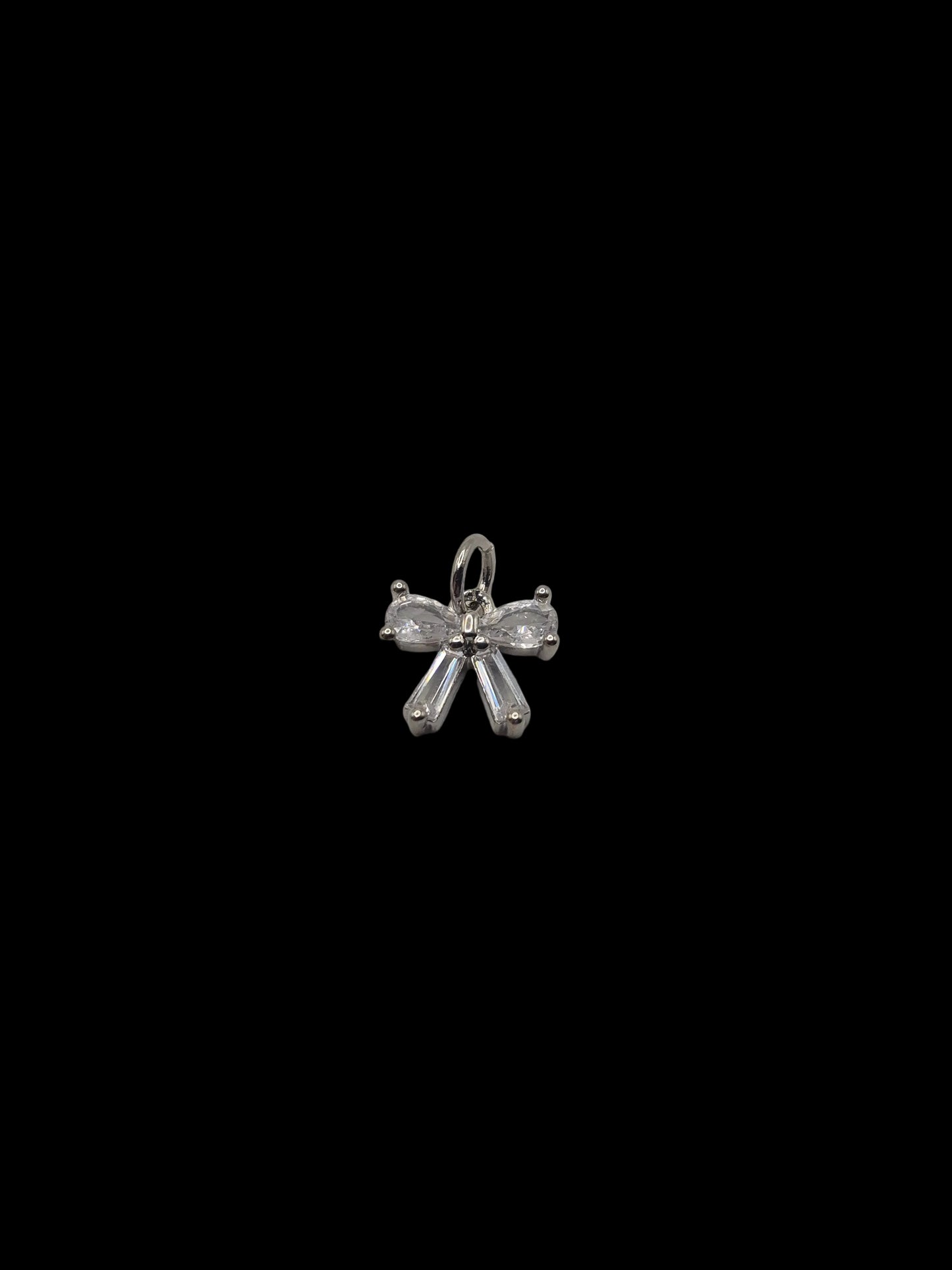 Crystal Bow Charm