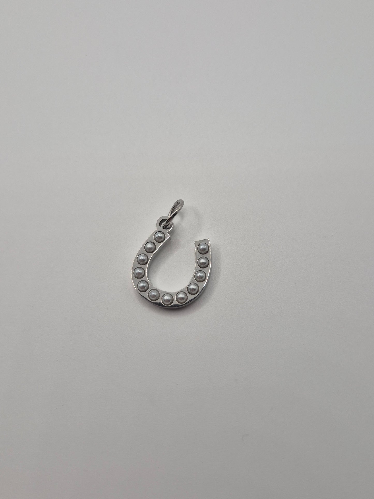 Small Simple Horseshoe Charm