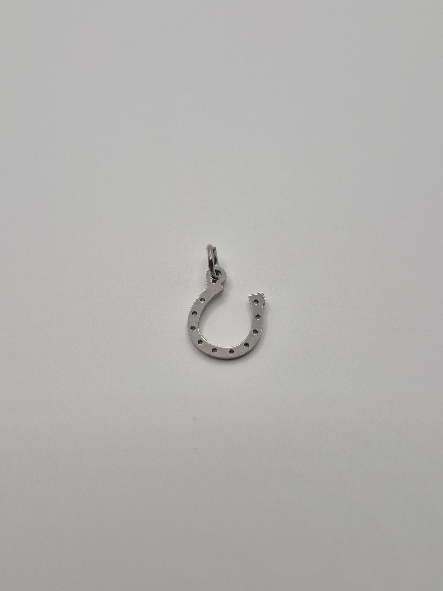 Small Simple Horseshoe Charm