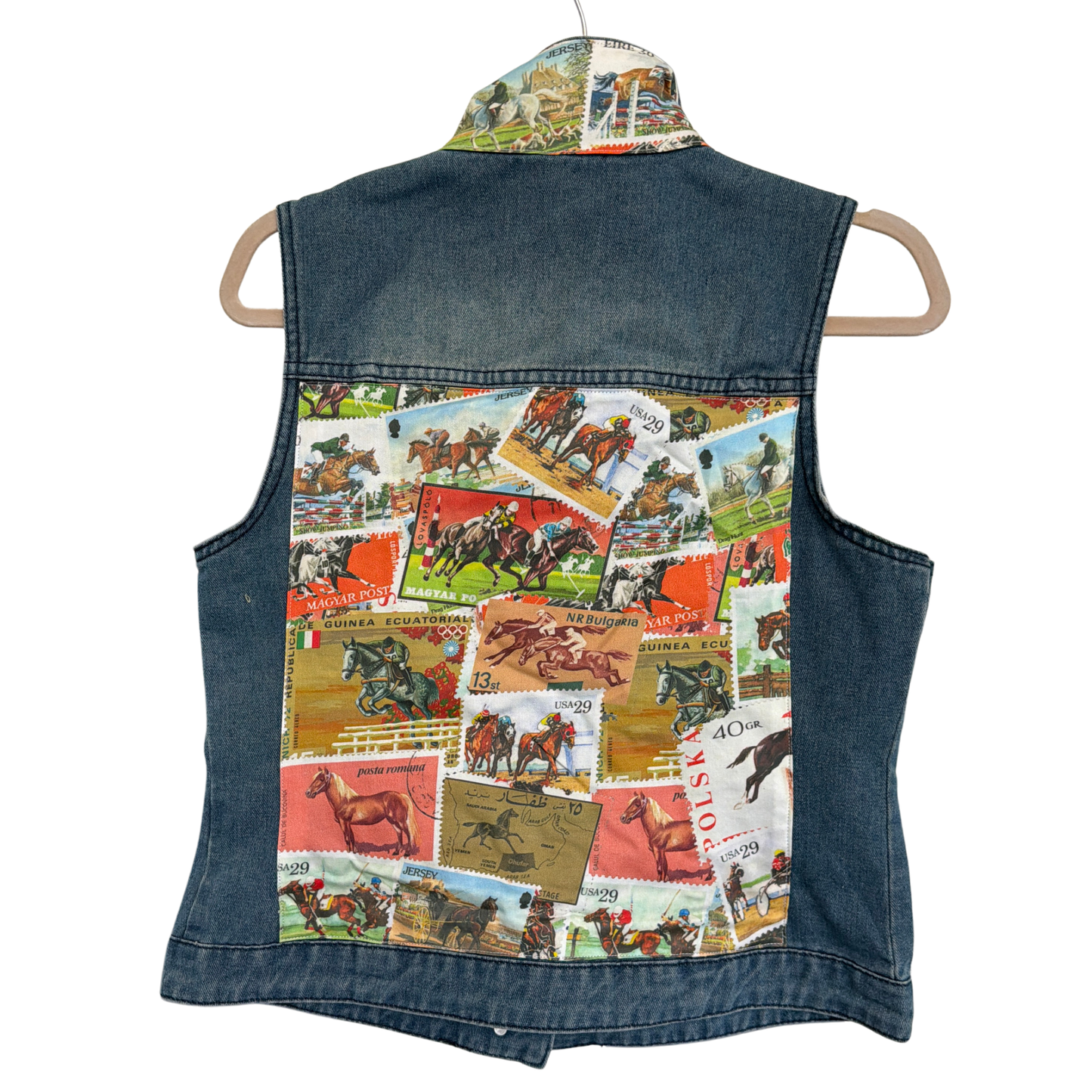 Pre-Made Jean Vests