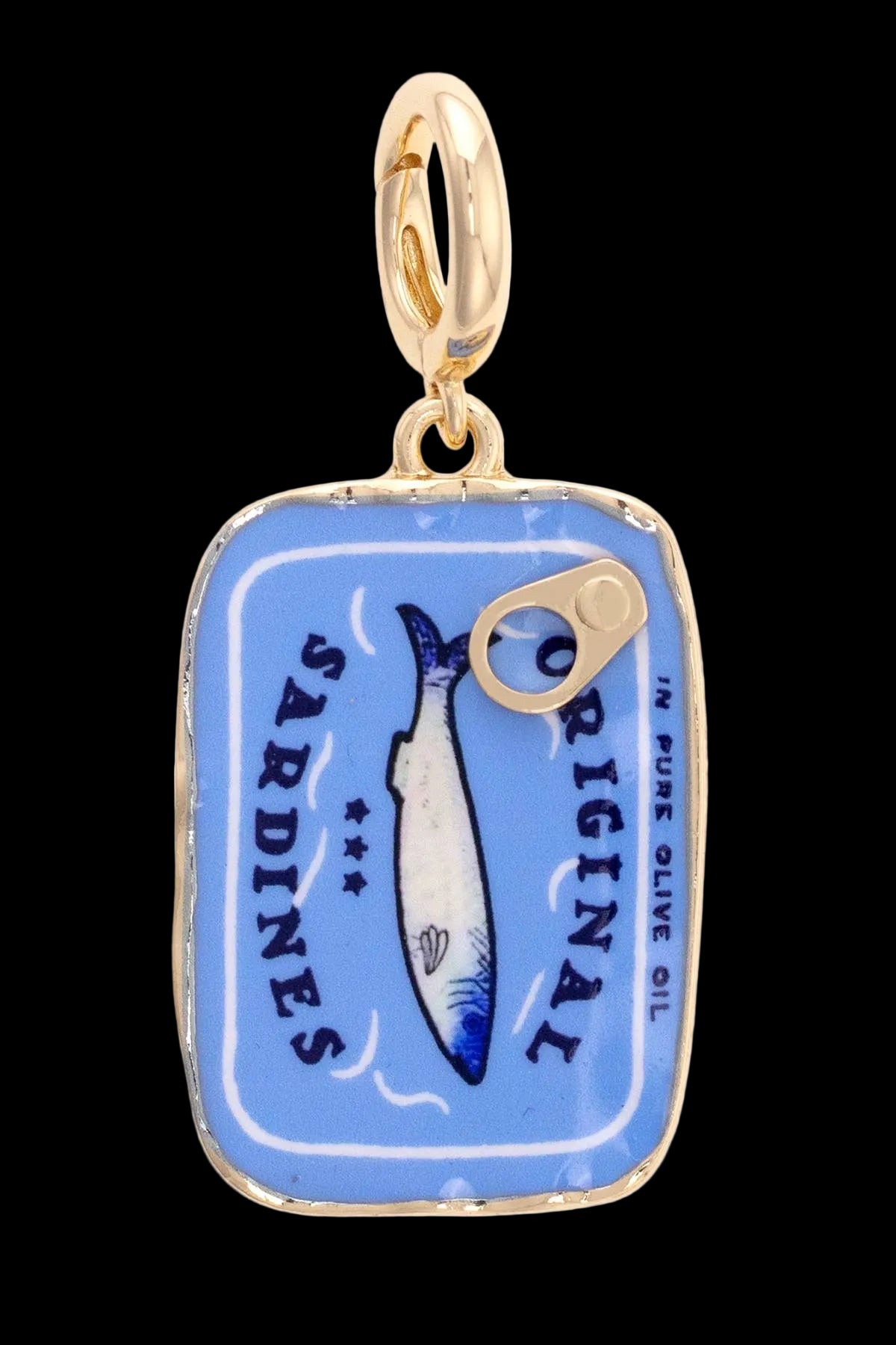Sardine Tin Charm