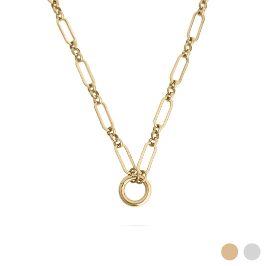 Round Carabiner Necklace