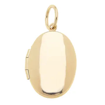 Gold Locket Charm