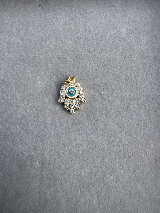 Gold and Crystal Hasma Hand