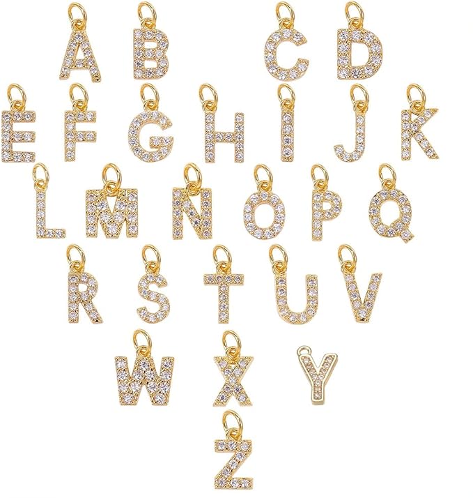 Gold Mini Letters