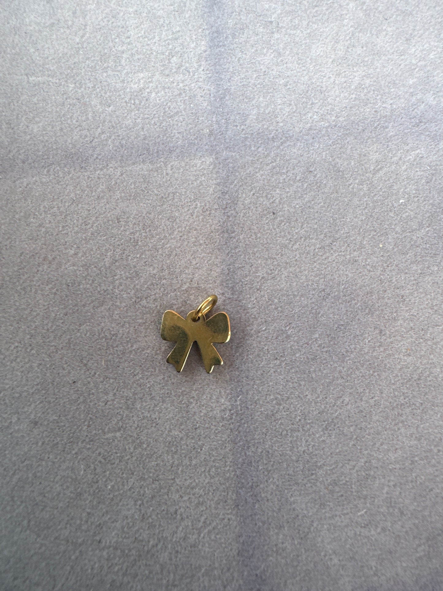 Engraveable Bow Charm