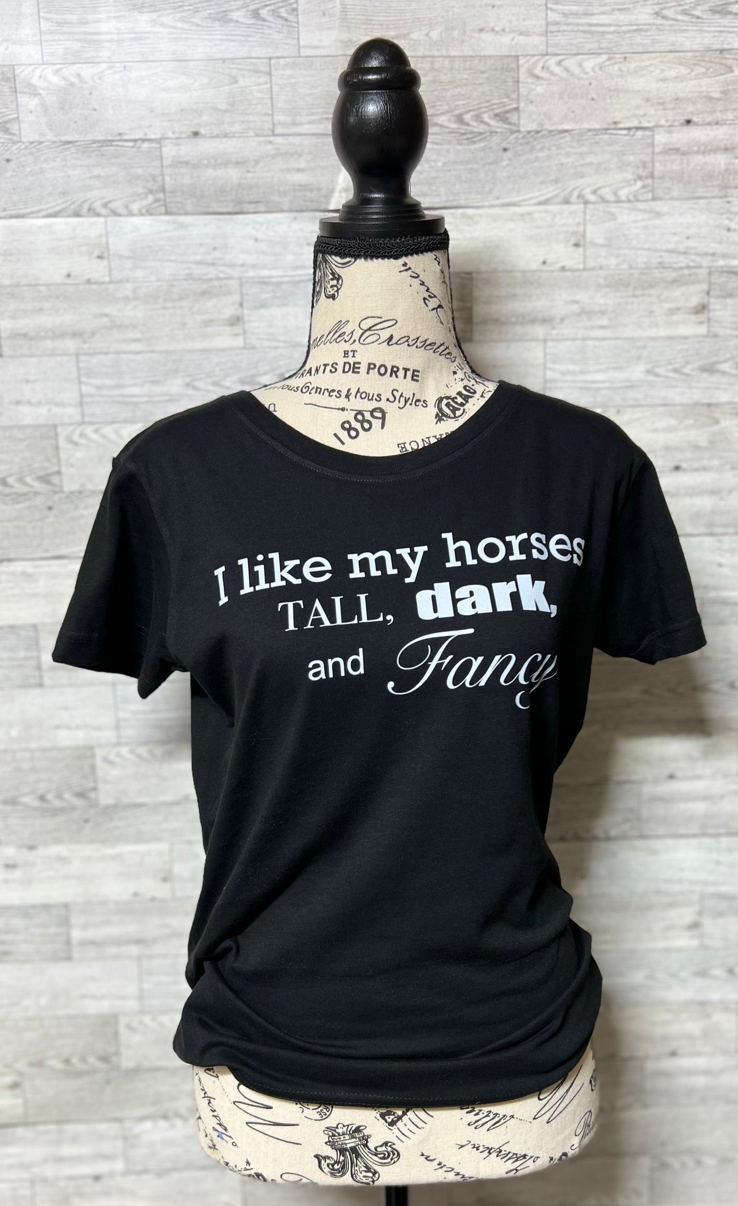 "Tall, Dark, and Fancy" T-Shirt