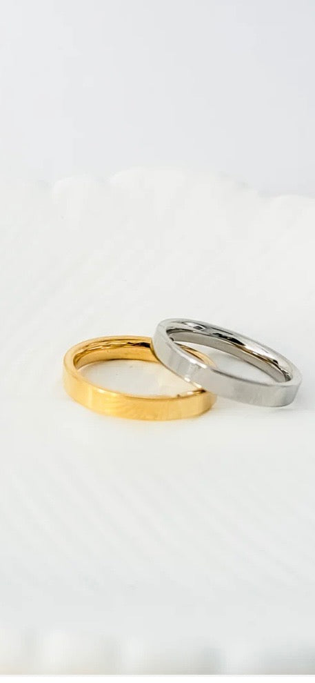 Engraveable Thin Rings