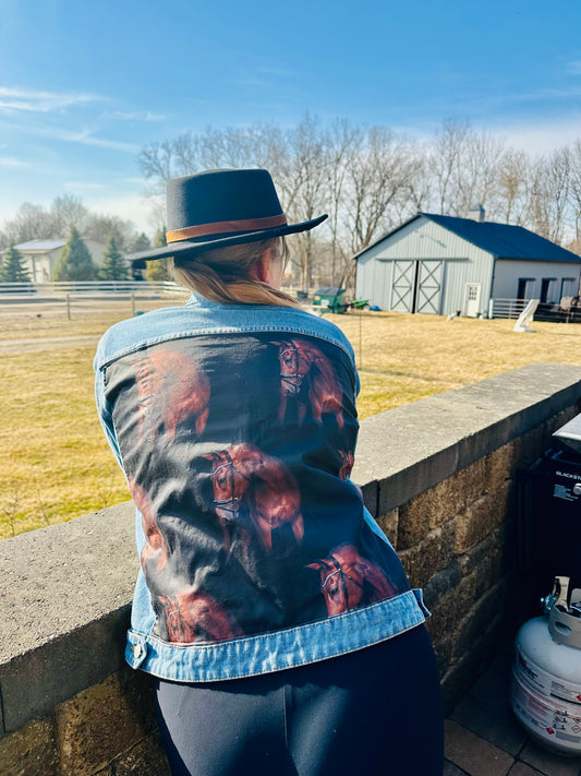 Custom Jean Jacket-Use Your Own Photo!