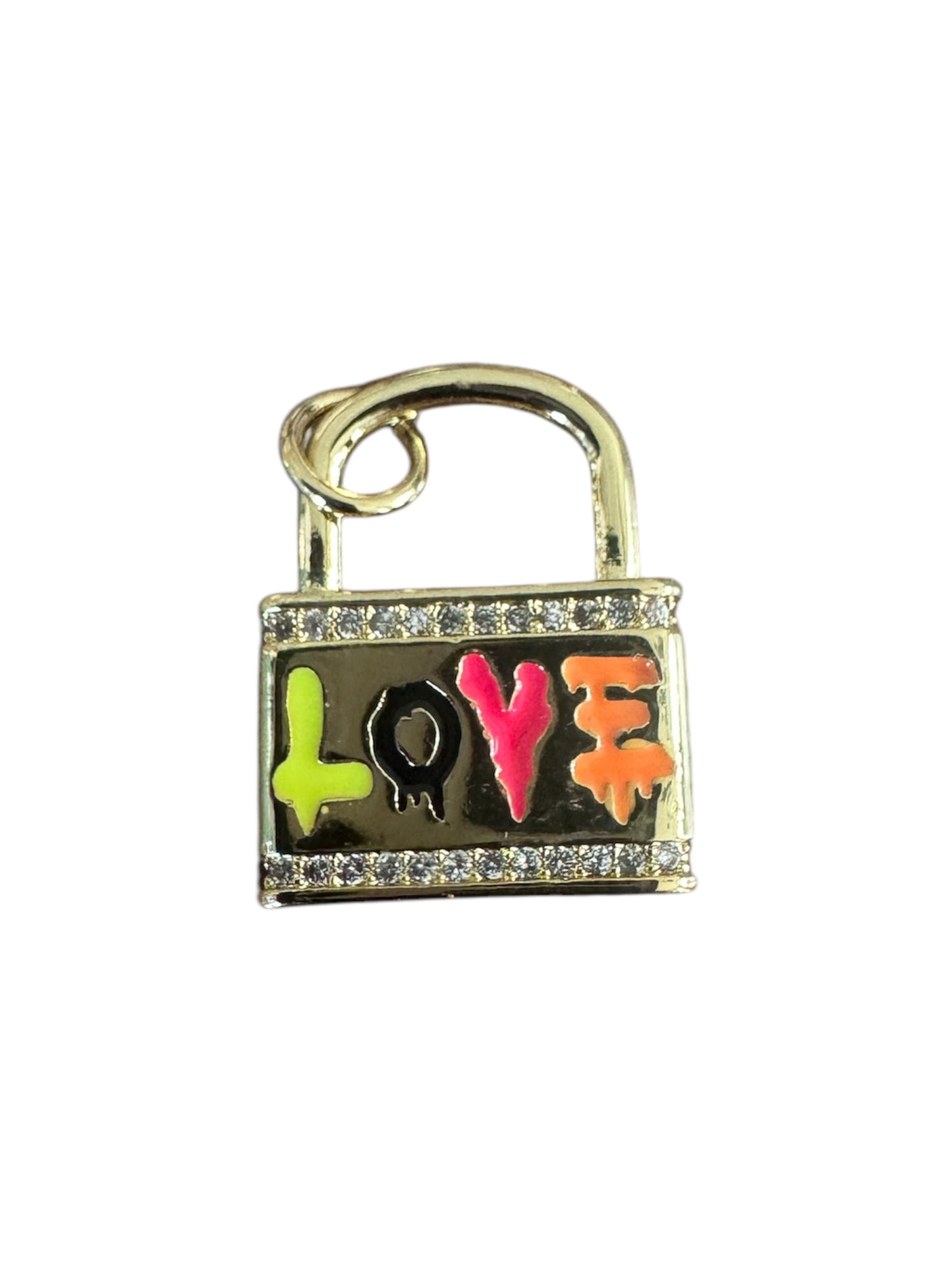 Colorful Love Lock