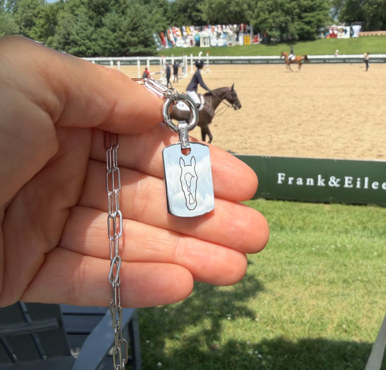 Custom Horse-Marking Necklace