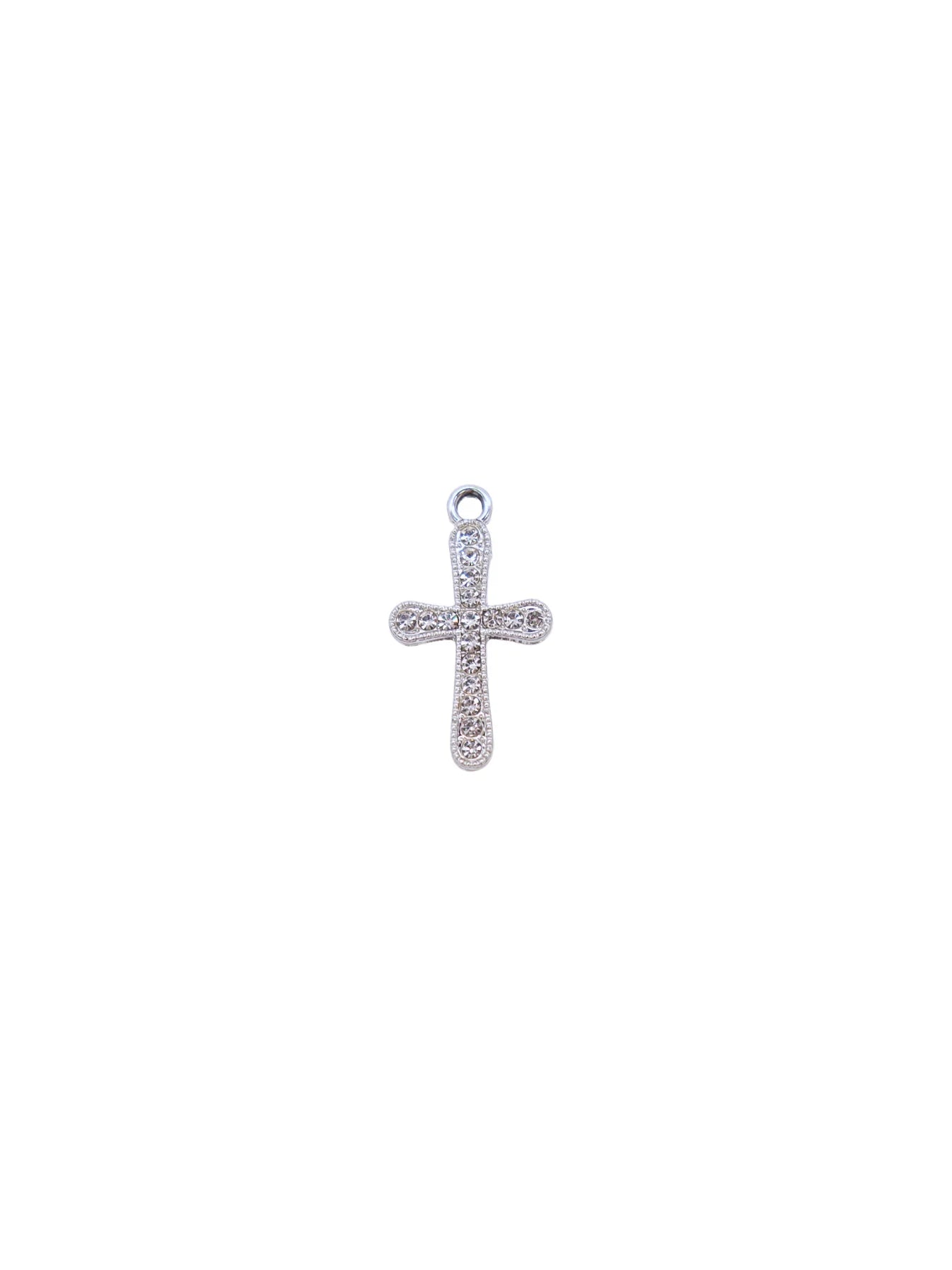 Silver Timeless Faith Charm