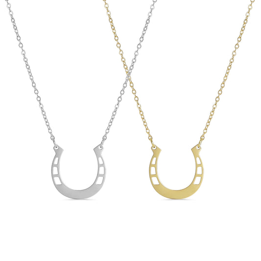 Engravable Horseshoe Necklace