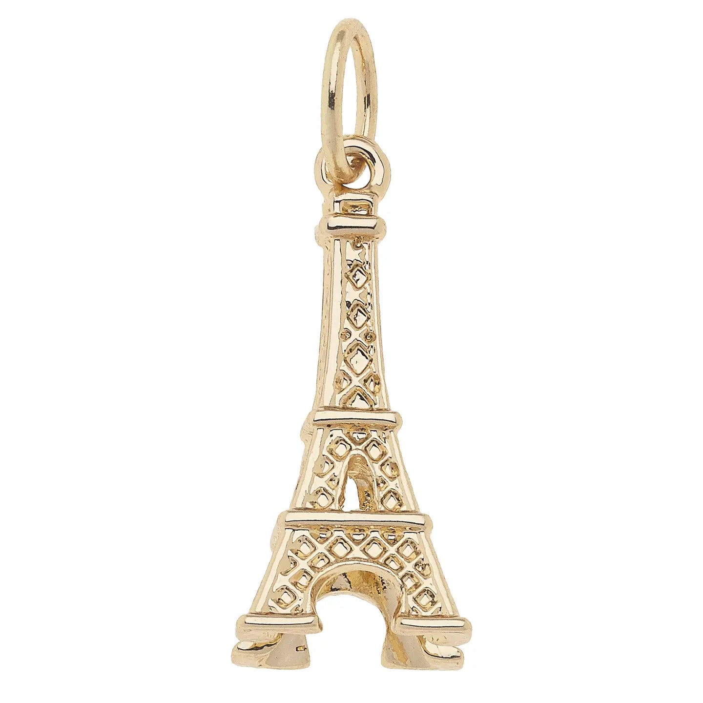 Gold Eiffel Tower Charm