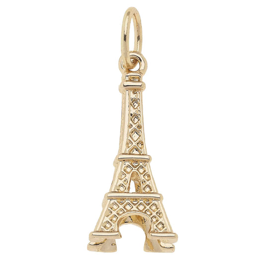 Gold Eiffel Tower Charm